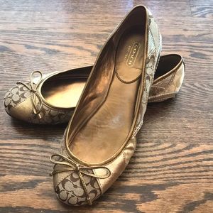 Coach Multi-Tone Ballet Flats